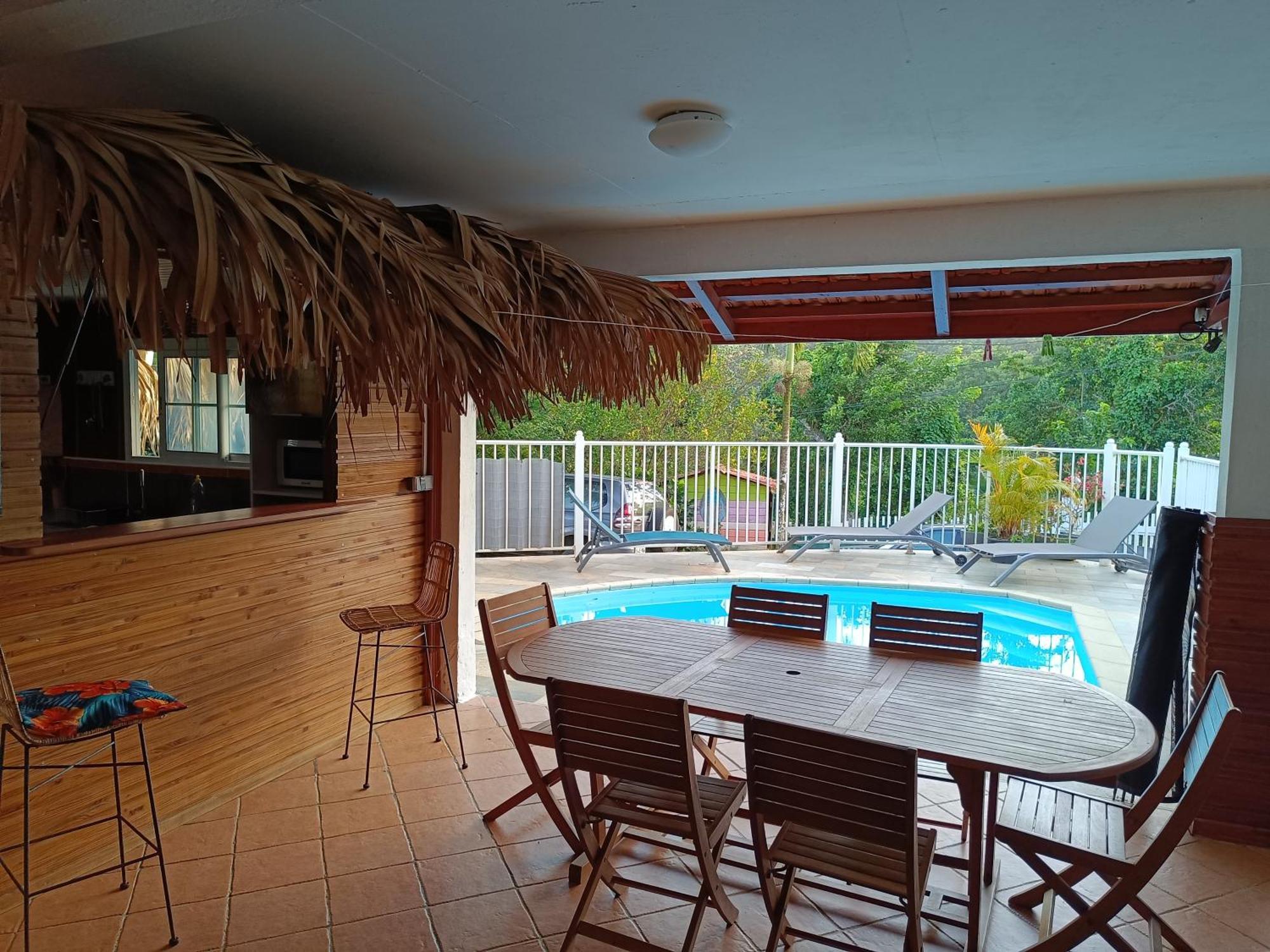 Douceur Des Hauteurs Bas De Villa, Piscine Privee Sainte-Luce Exterior photo